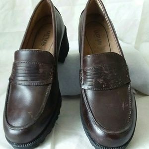 Eastland Newbury Penny Loafers Brown Womens Sz 9M